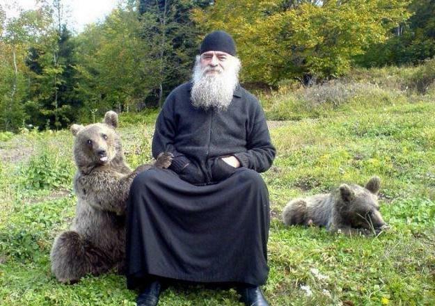 monastic father