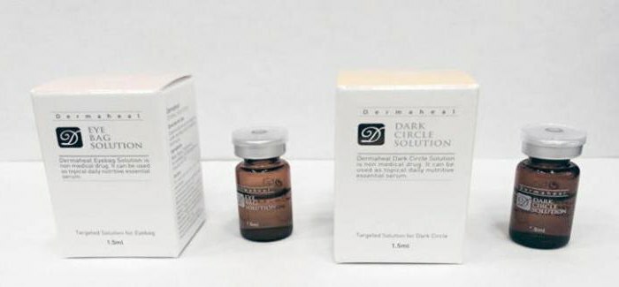 dermahill from bags under the eyes reviews of cosmetologists