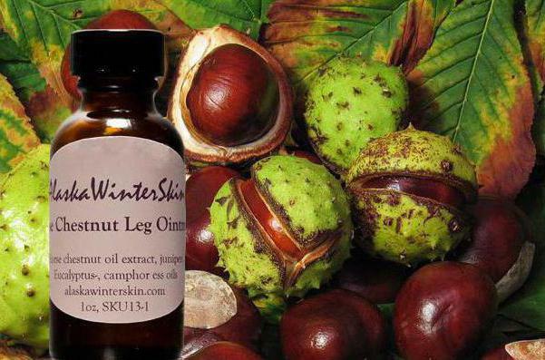 treatment of sinusitis with chestnuts