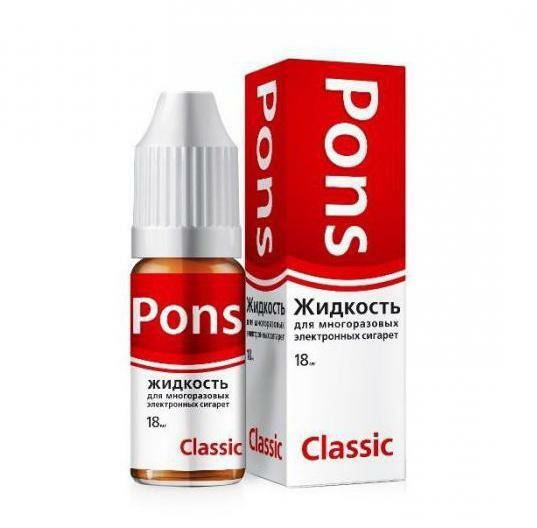 Ponce liquid for electronic cigarettes