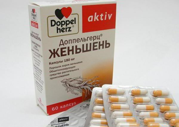 ginseng extract in tablets